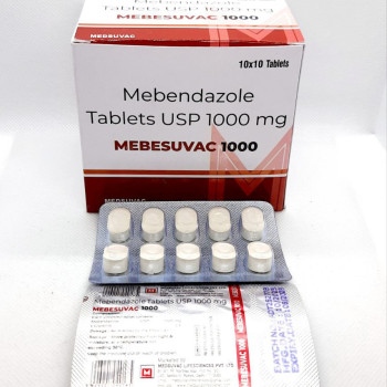 Mebsuvac-1000 (Мебендазол 1000мг) 10таб