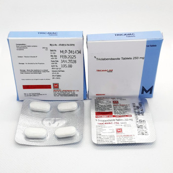 Tricavac-250 (Триклабендазол 250мг) 4таб