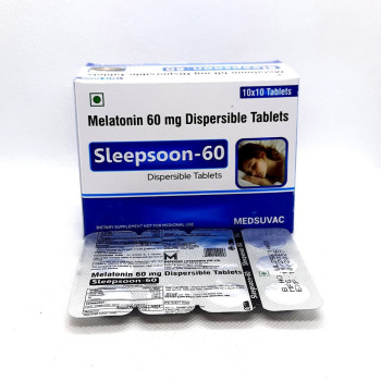 Sleepsoon-60 (Мелатонин 60мг) 10таб